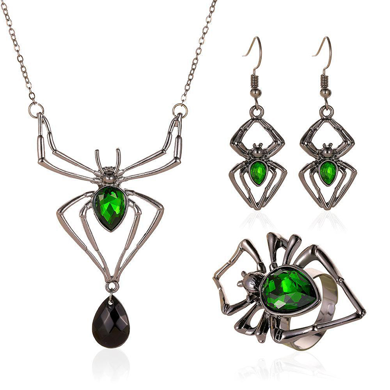 Halloween Spider Pendant Necklace — photo 6