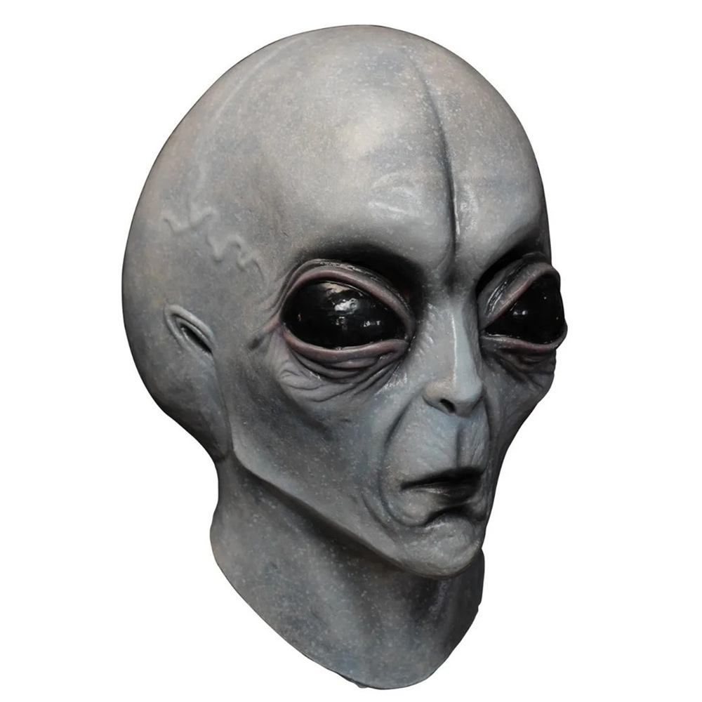 Big-Eyed Alien Latex Mask
