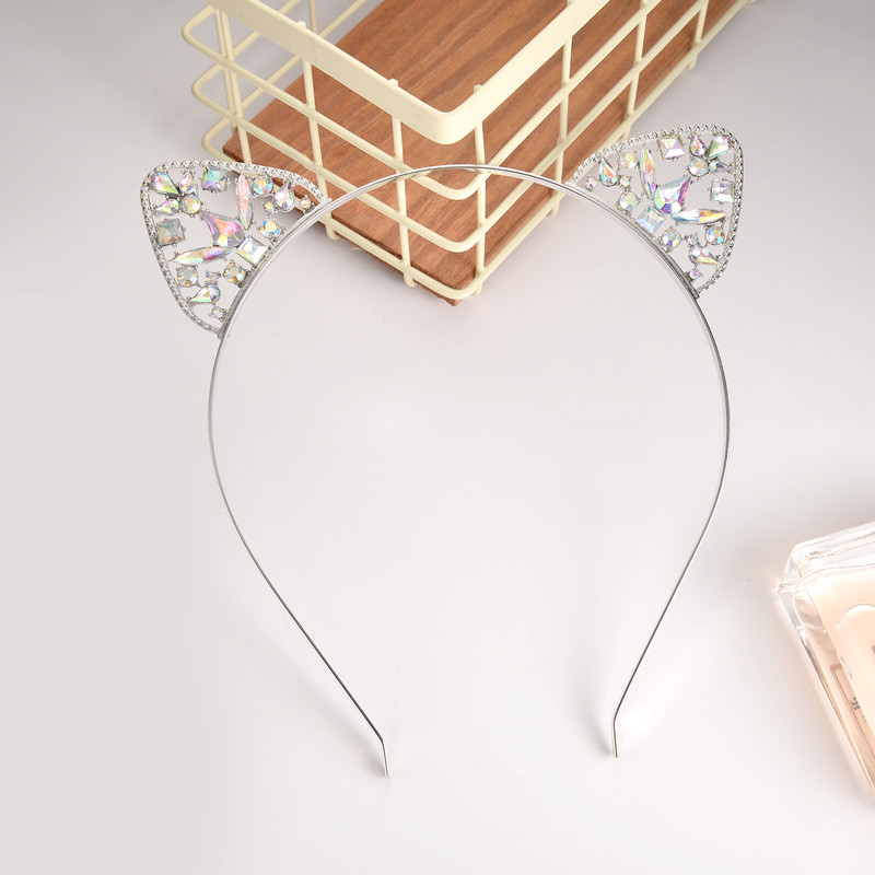 Rabbit Ears Alloy Hair Hoop Headband — photo 4