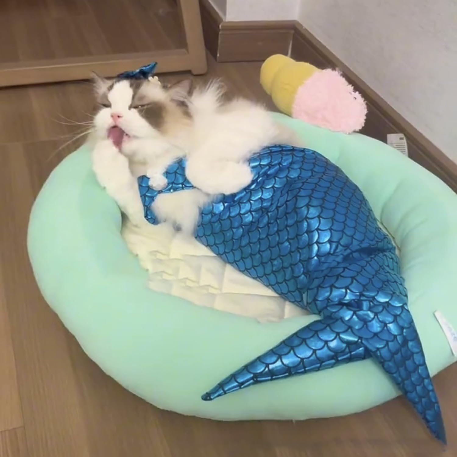 Pet Mermaid Costume - Cat & Dog Fishtail Dress — photo 5