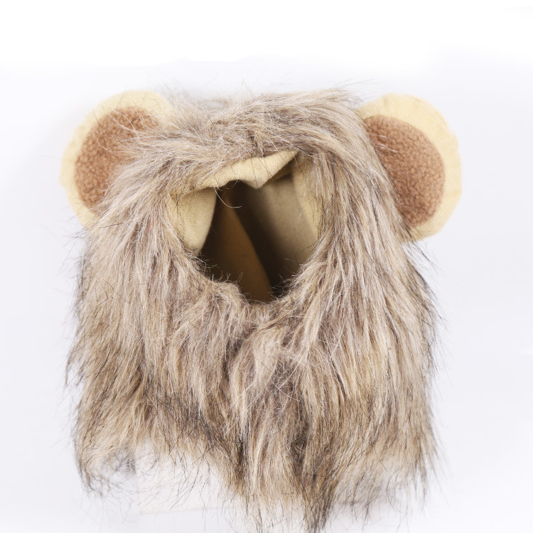 Lion Mane & Costume Hat for Cats & Small Dogs — photo 4