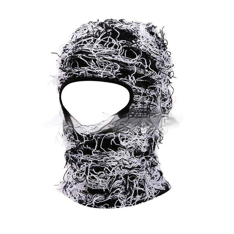 Knit Balaclava Mask Hat — Unisex Warm Hood — photo 4