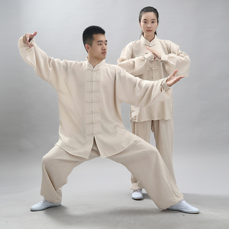 Cotton & Linen Martial Arts Top and Pants Set — photo 3