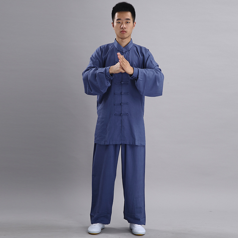 Cotton & Linen Martial Arts Top and Pants Set — photo 5