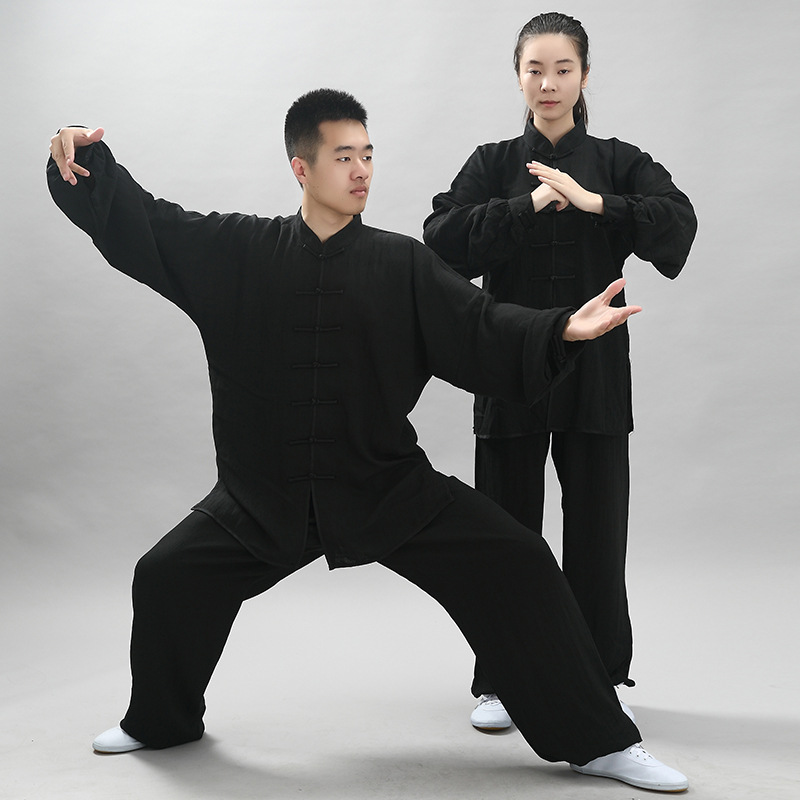 Cotton & Linen Martial Arts Top and Pants Set — photo 6