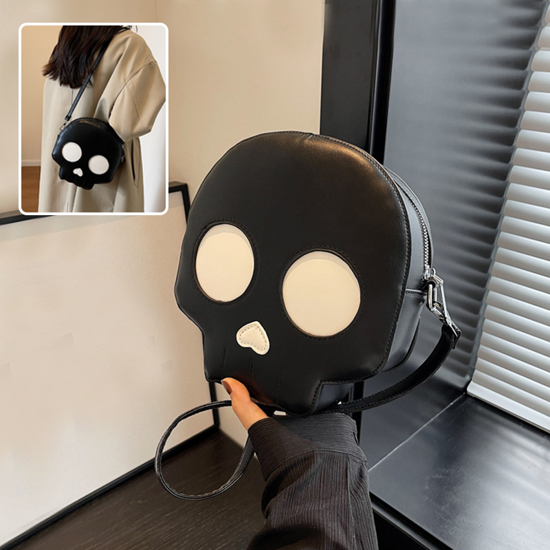Cute Skull Round Crossbody Bag — photo 2
