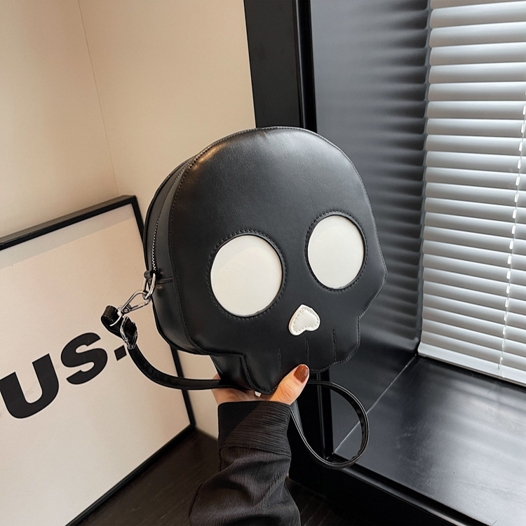 Cute Skull Round Crossbody Bag — photo 5