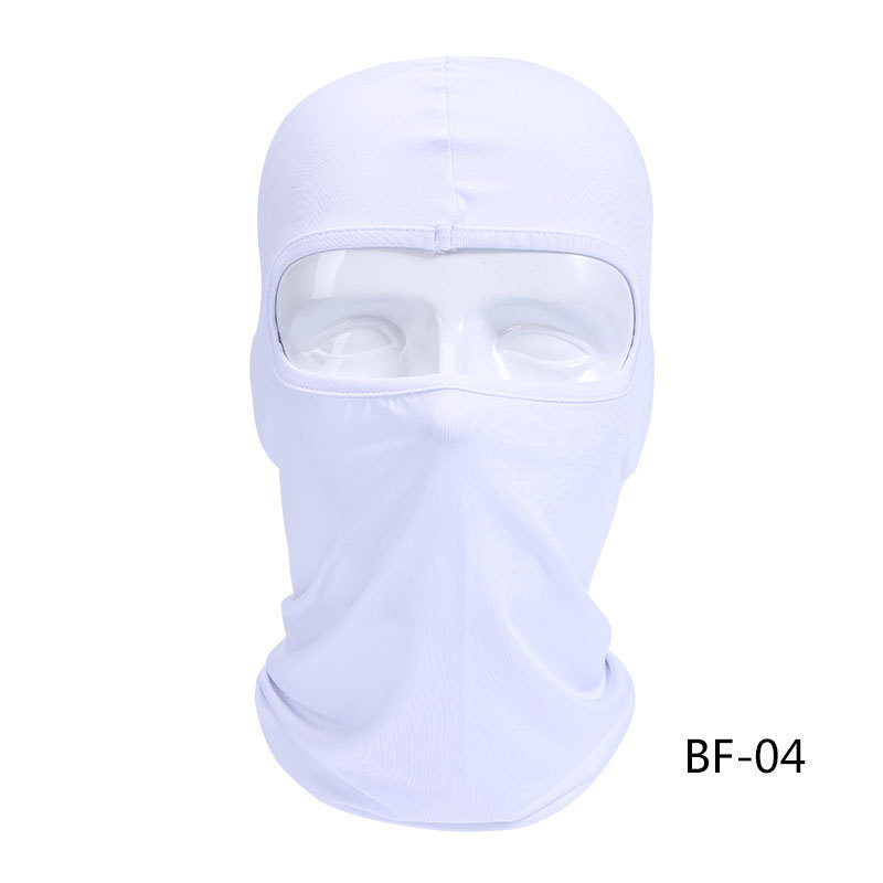 Spandex Cycling Face Mask — Sun Cover