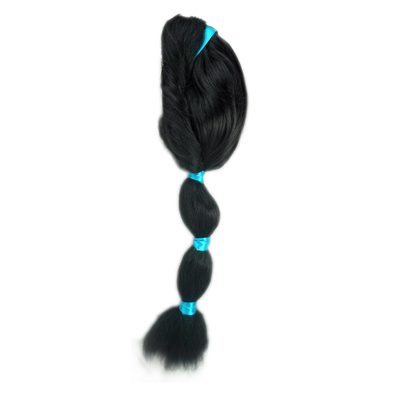 Fluffy Braid Wig Headpiece — photo 3
