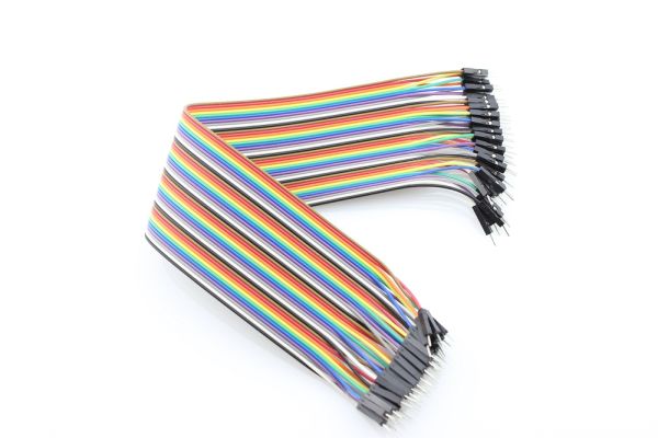 40 Pin Dual Male Splittable Jumper Wire - 300mm