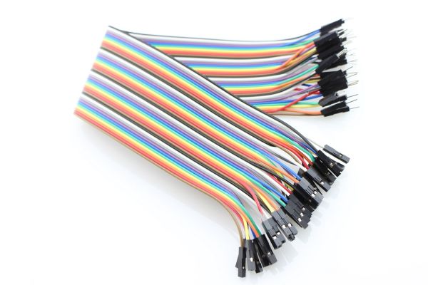 40 Pin Male-Female/ Dual Male/ Dual Female Splittable Jumper Wire - 200mm