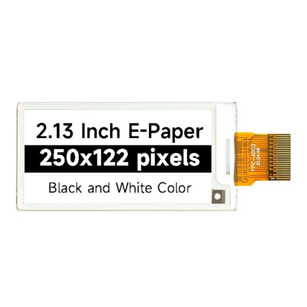 2.13inch 122*250 E-paper Display Black/White E-Ink Display with SPI Communication