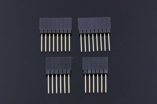 Stackable Female Header Kit For Arduino UNO — 6pin + 8pin