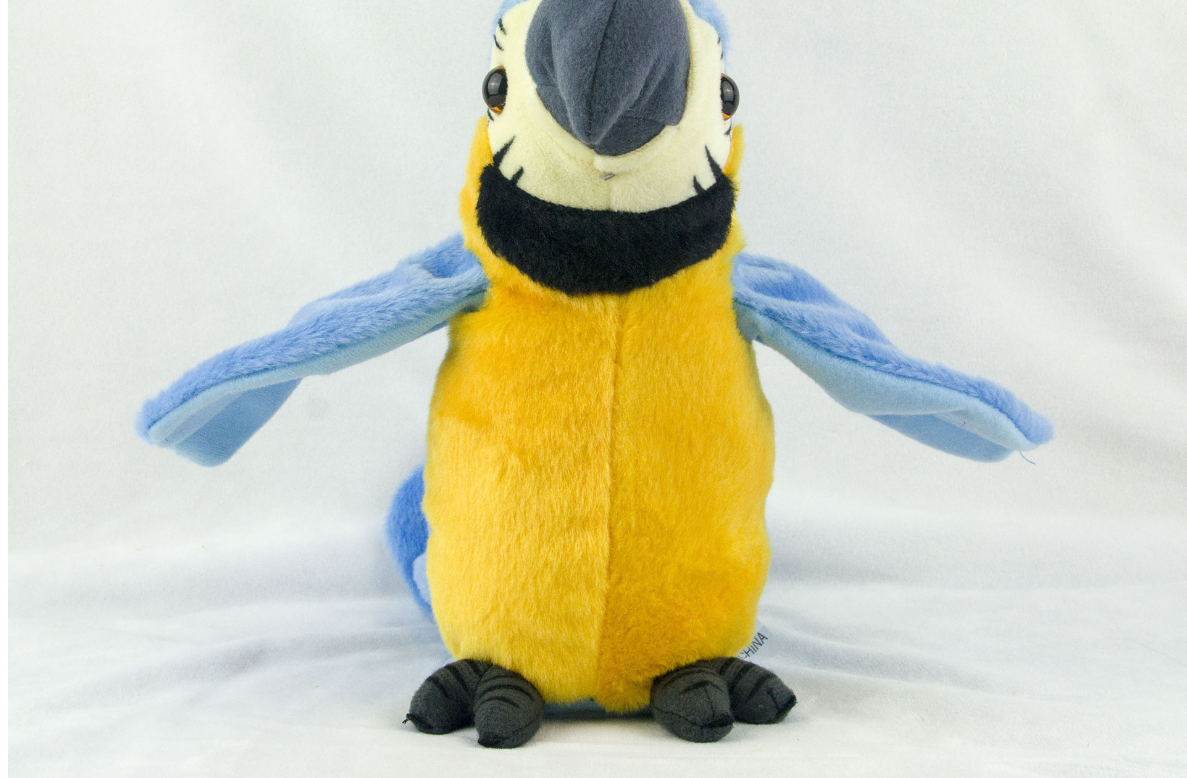 Talking Repeat Parrot Plush Toy — photo 4