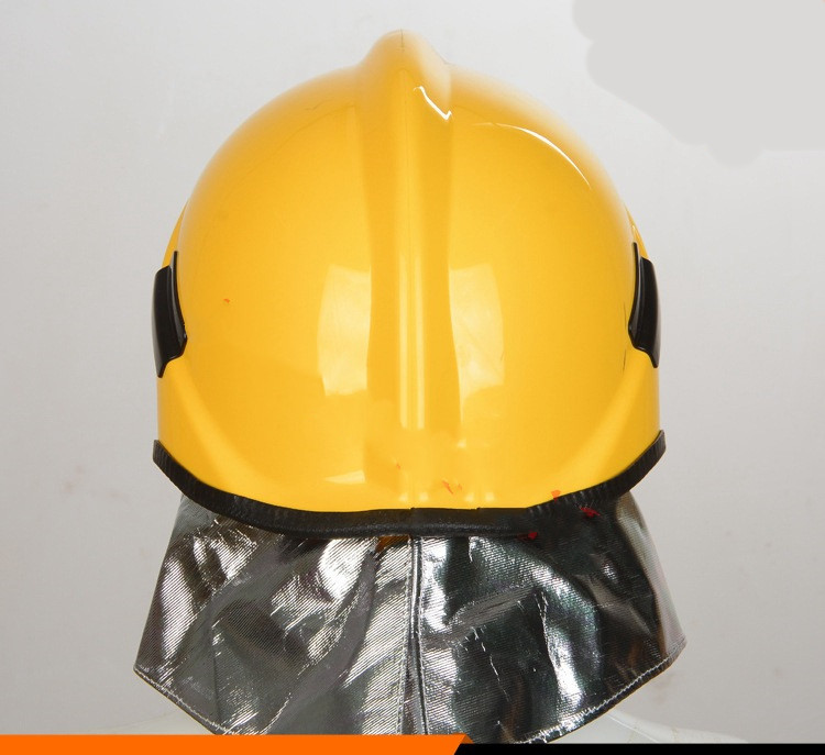 European-Style Flame-Retardant Fire Safety Helmet — photo 3