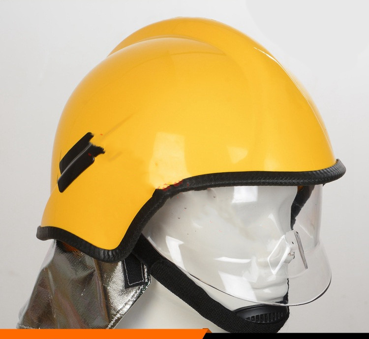 European-Style Flame-Retardant Fire Safety Helmet — photo 4