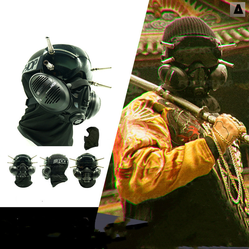 Black Full-Head Cover Mask for Photography — photo 5