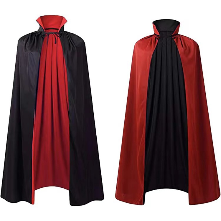 Hooded Satin Cape - Wizard & Vampire Cloak — photo 3