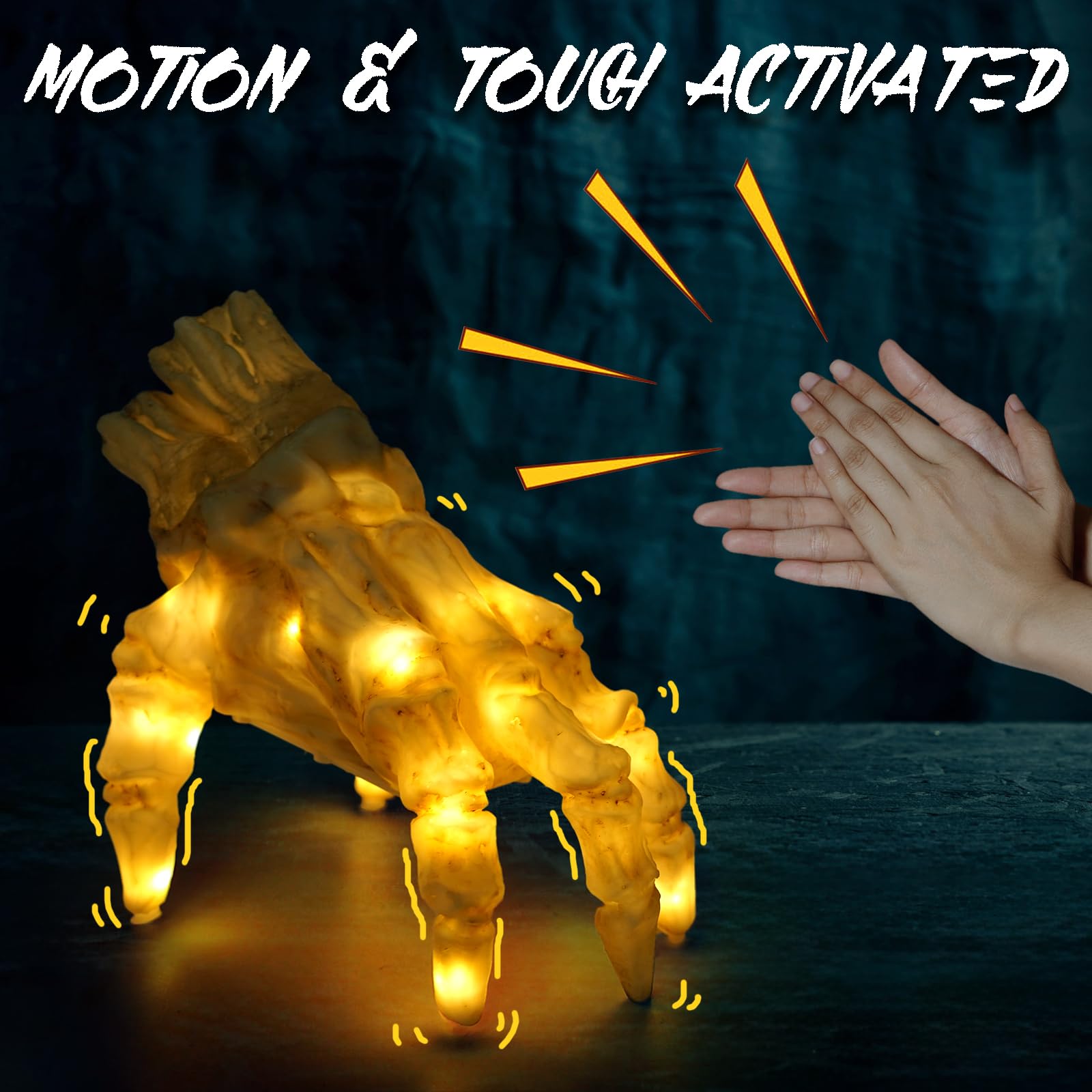 Animated Crawling Zombie Hand with Light & Sound — photo 5