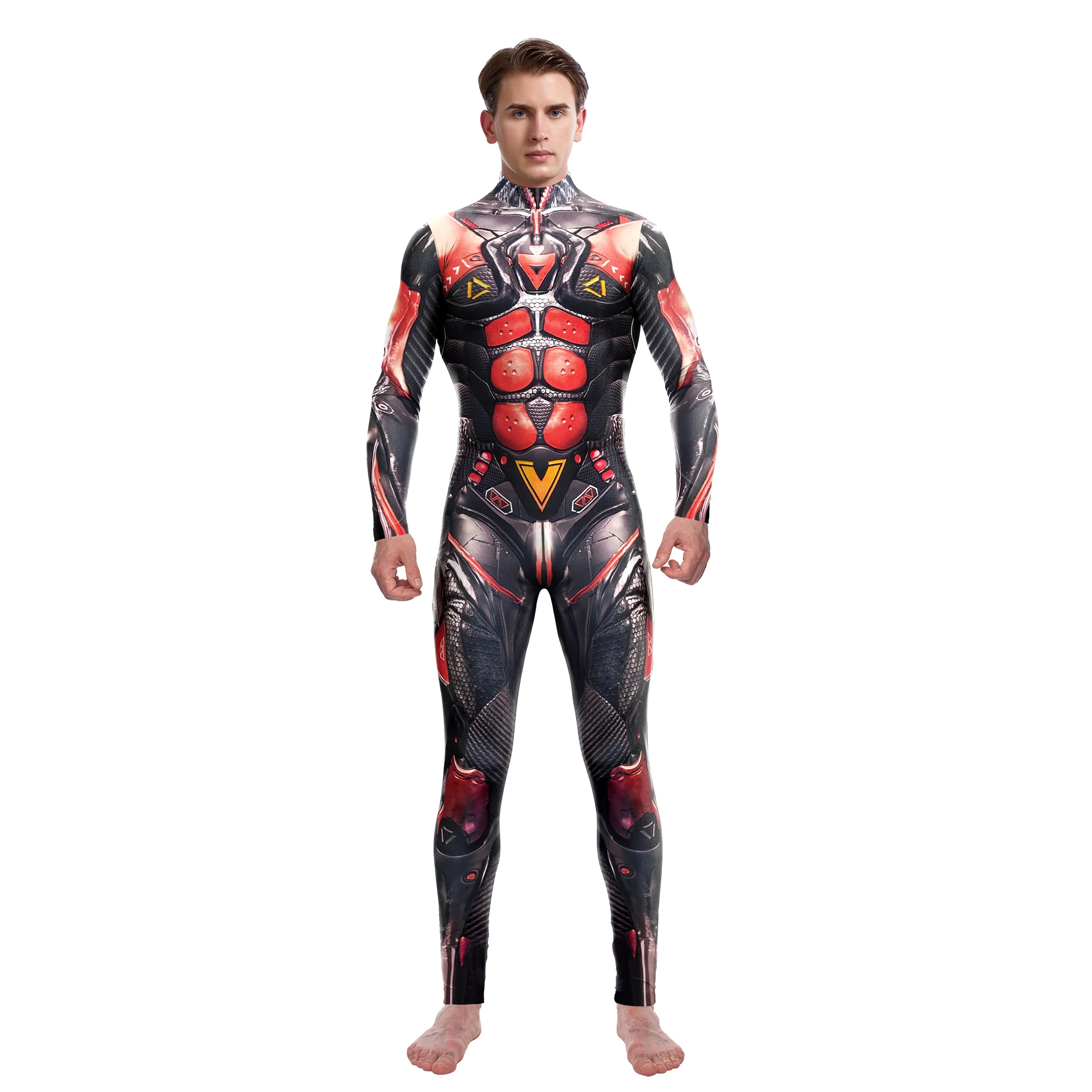 3D Digital Print Cosplay Jumpsuit (Adult) — photo 3