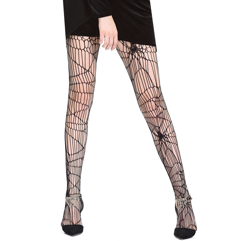 Sheer Black Footed Pantyhose Tights — photo 2