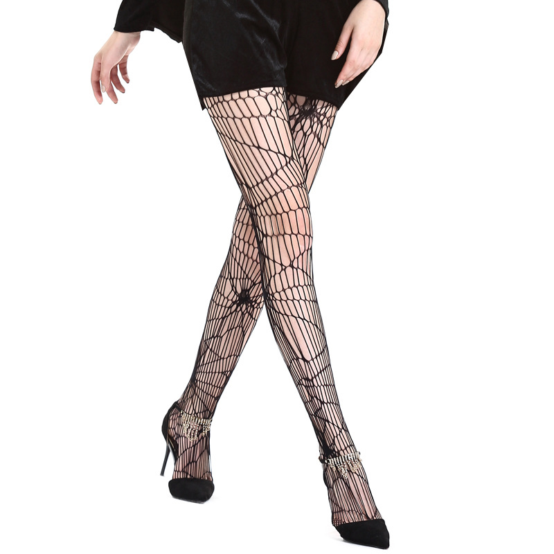 Sheer Black Footed Pantyhose Tights — photo 4