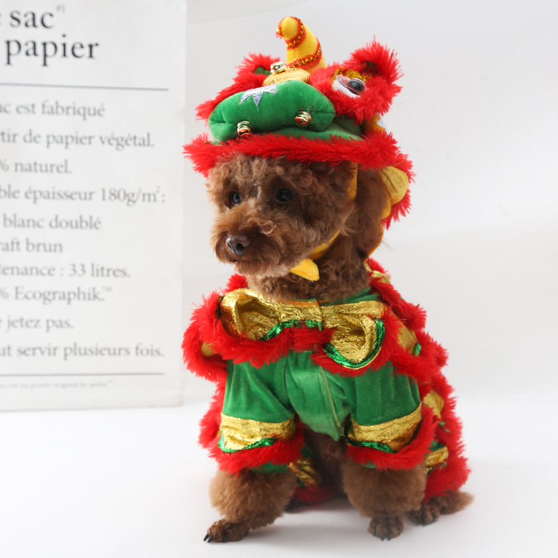 Lion Dance Dog Costume — photo 3