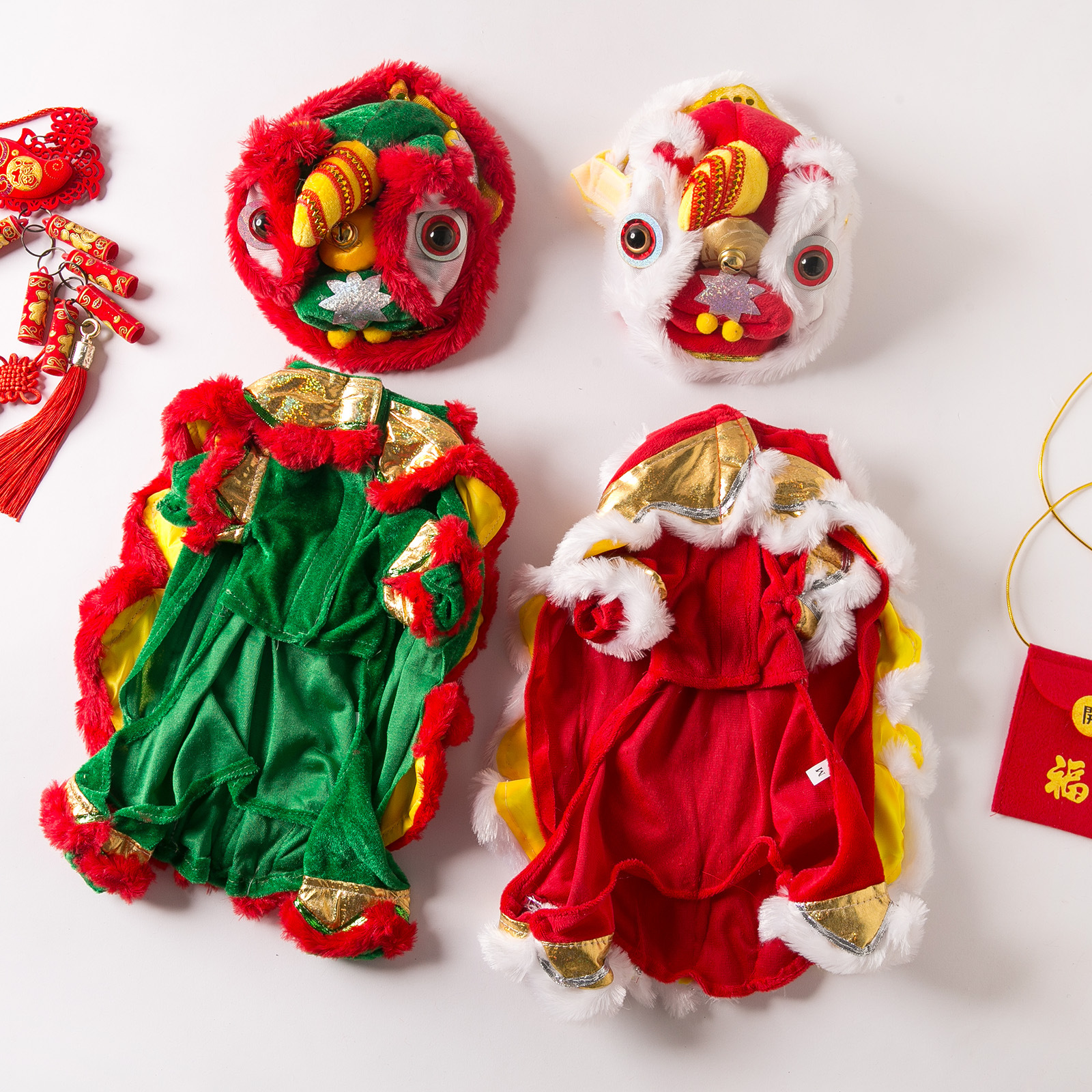 Lion Dance Dog Costume — photo 5