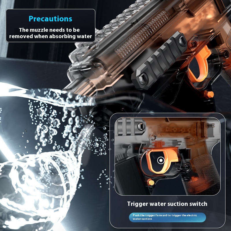 MK3 Electric Water Blaster with Flashing Light — photo 5