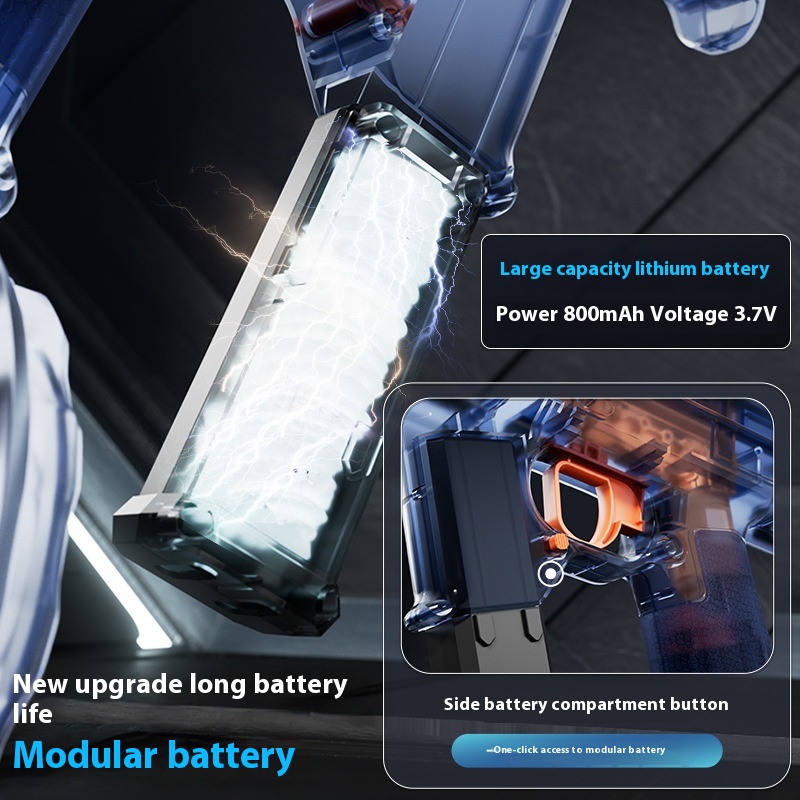 MK3 Electric Water Blaster with Flashing Light — photo 6