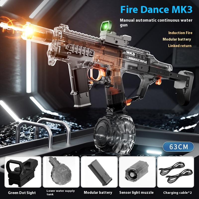 MK3 Electric Water Blaster with Flashing Light