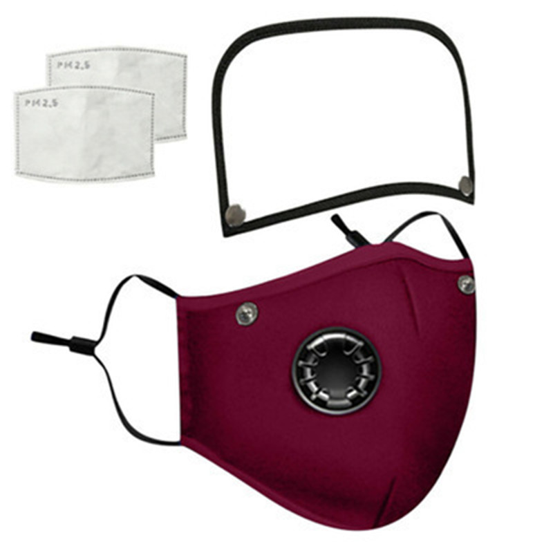Cotton Face Mask with Breathing Valve