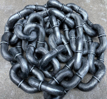 Faux Iron Chain Prop - Plastic Halloween Chain — photo 2