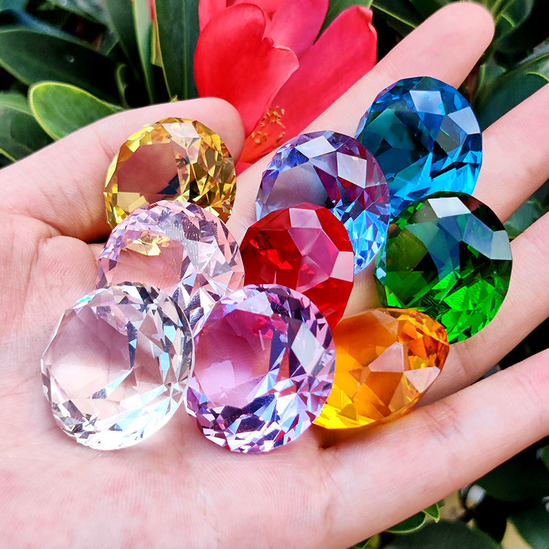 10-Piece Glass Crystal Gem Set in Display Box — photo 5