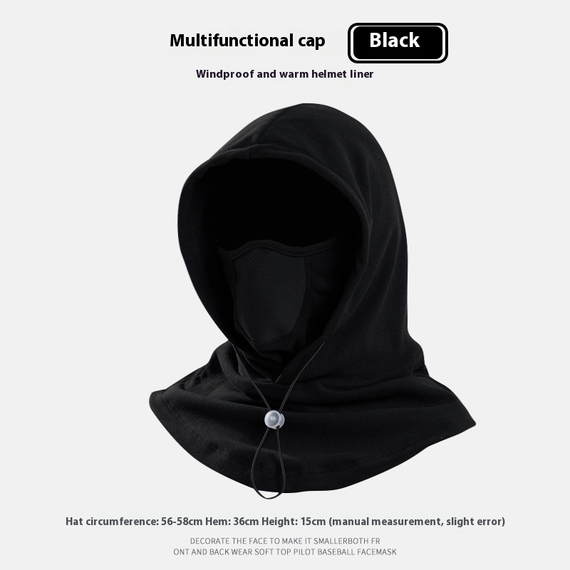 Winter Thermal Cycling Face Mask & Neck Warmer Hood